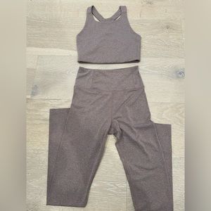 Girlfriend collective matching workout set (Tank top/leggings) Size S